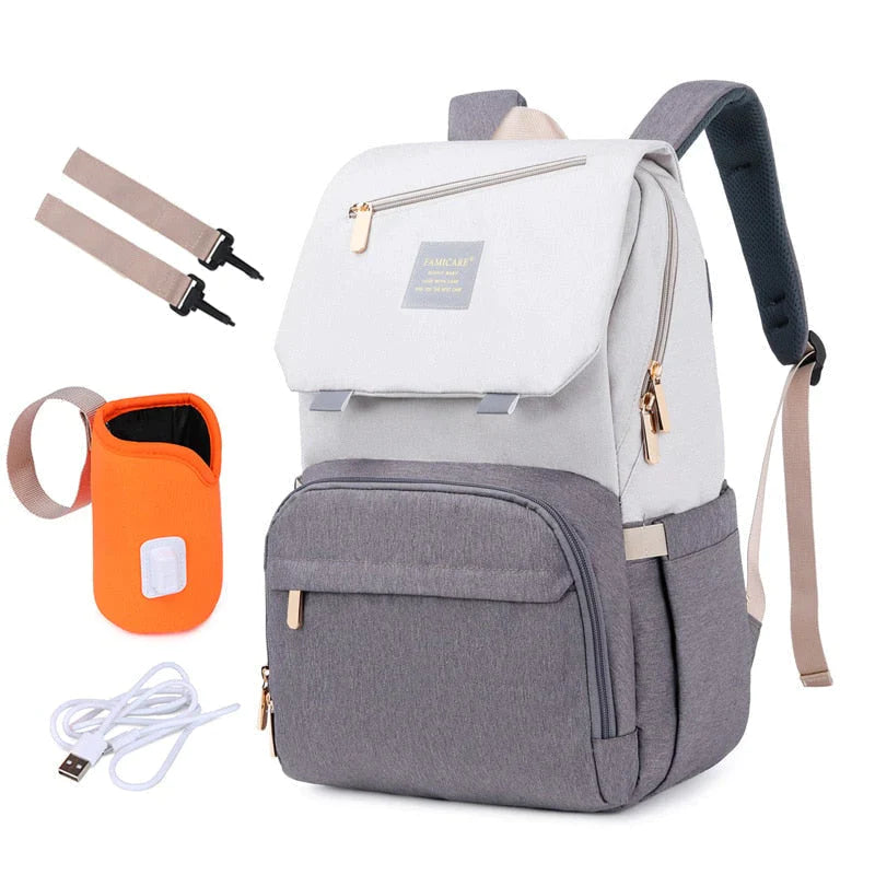 Baby Diaper Bag With USB Port