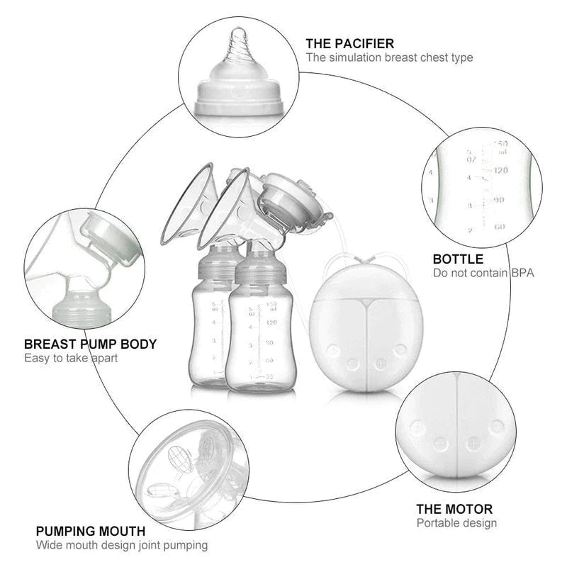 electric double breast pump