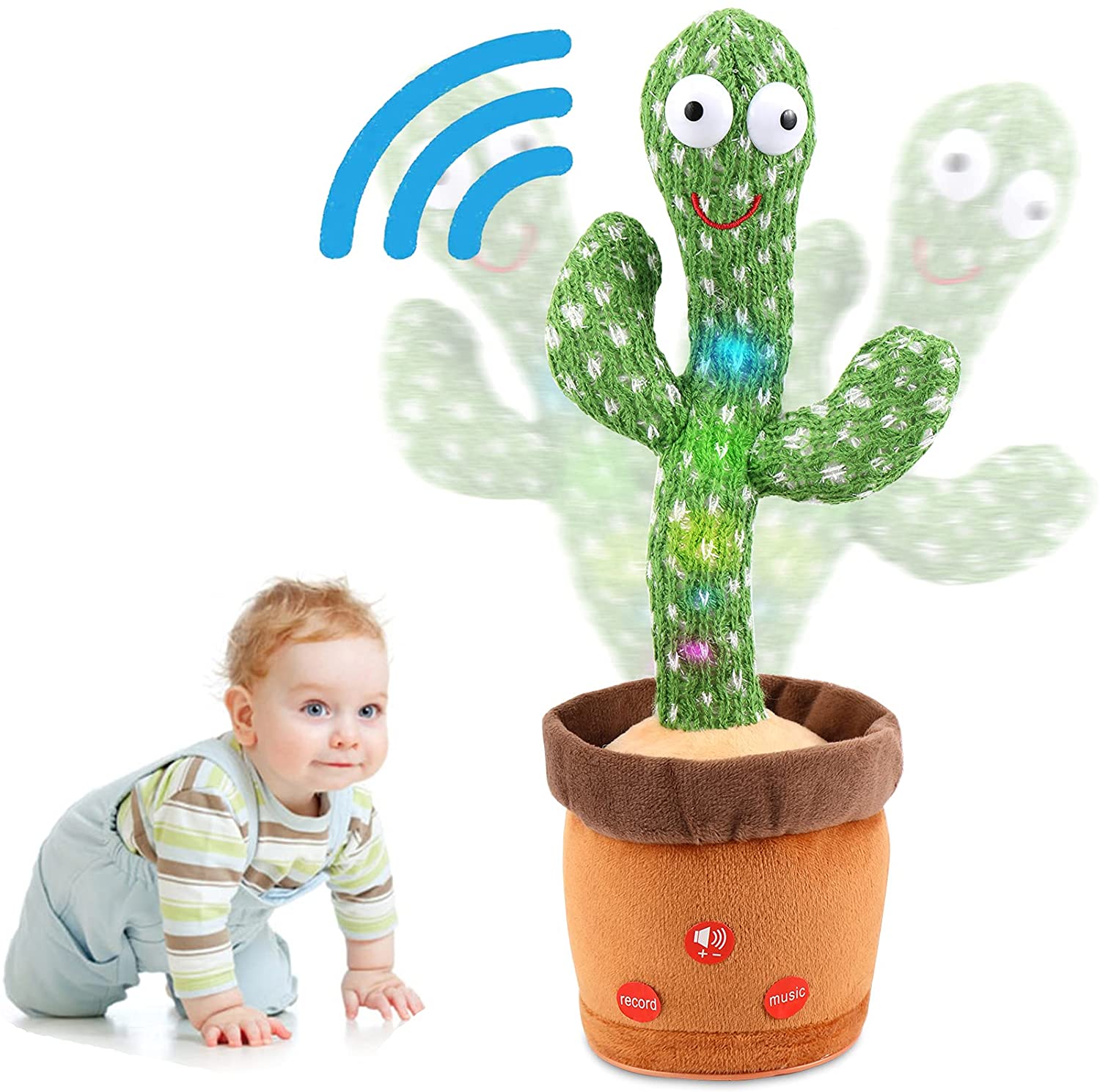 dancing cactus plush toy