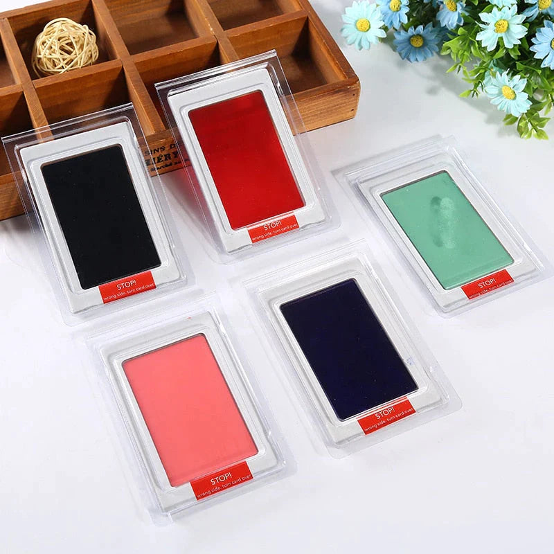 Baby hand foot print ink pad