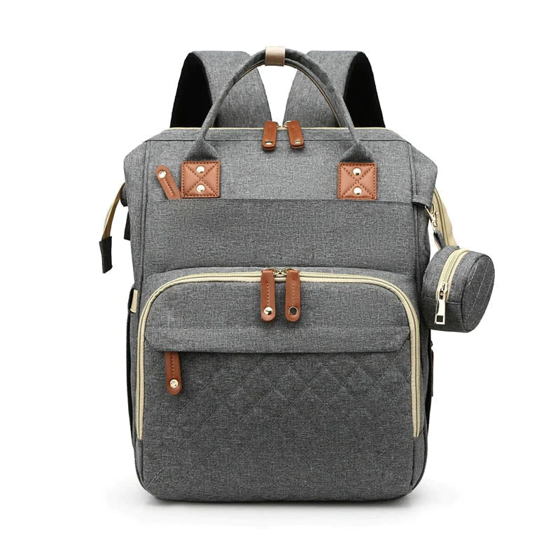 Foldable diaper changing bag
