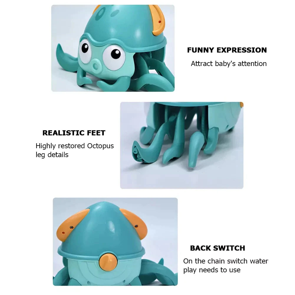 floating octopus bath toy
