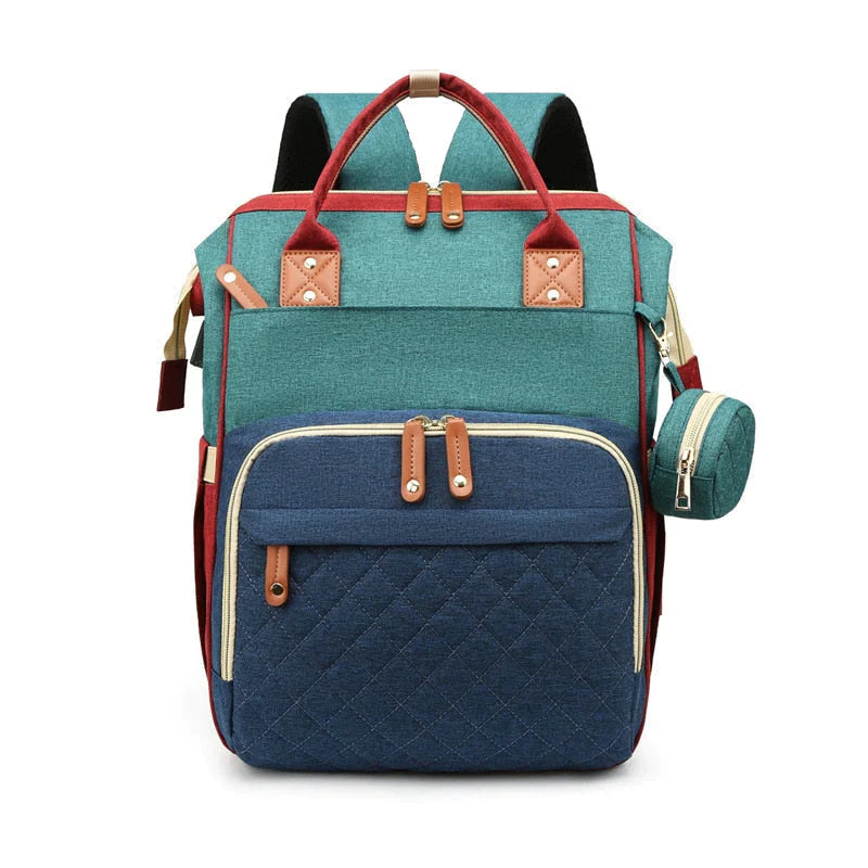 Diaper bag foldable