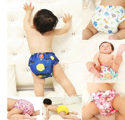 Baby Diapers ECO-friendly Adjustable Washable Reusable for Baby Girls and Boys