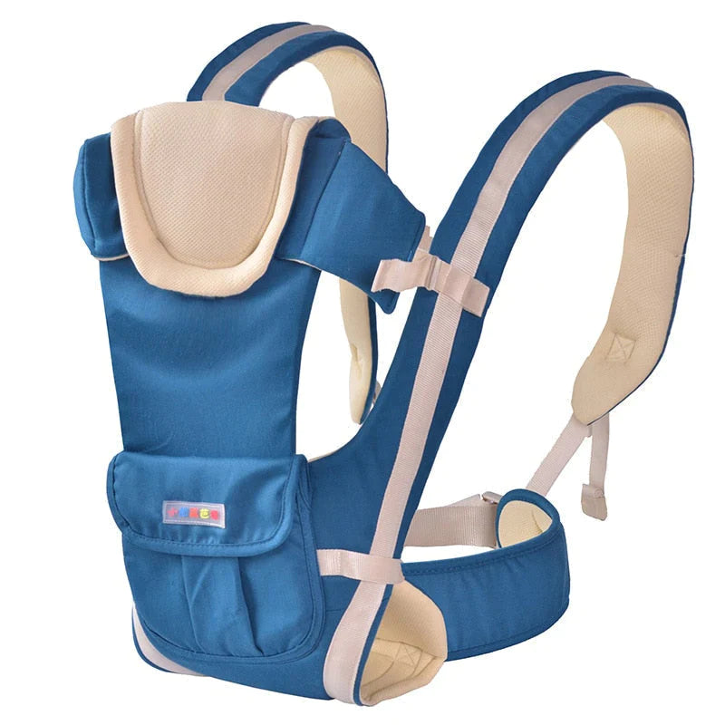 Baby carrier front facing