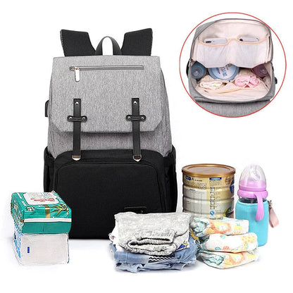 best diaper bag backpack with usb charging port
