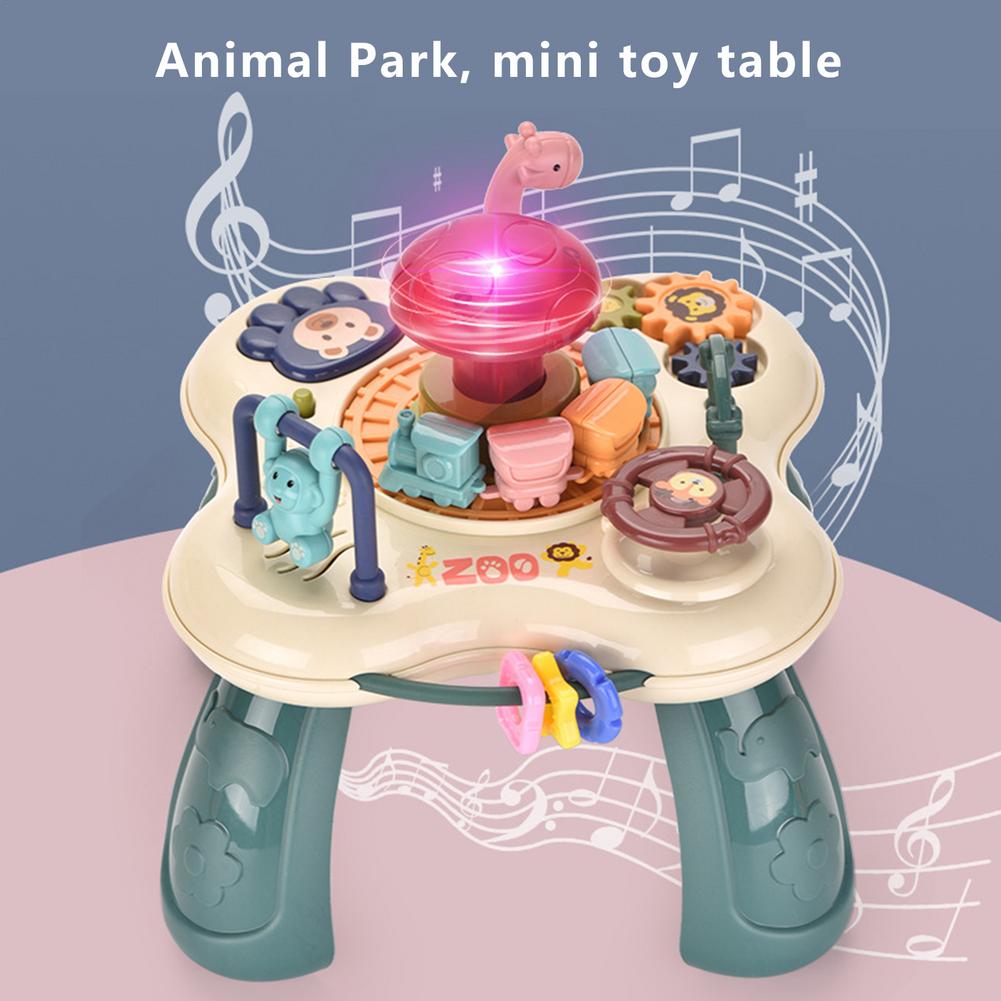 baby puzzle shape game table