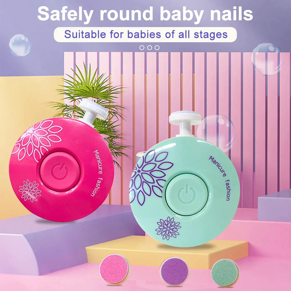 Safety round baby nails