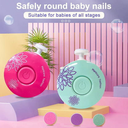 Safety round baby nails