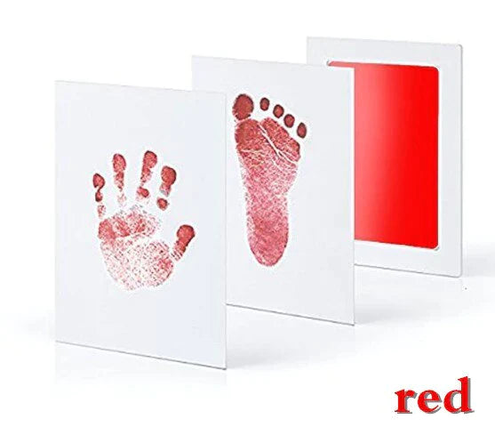 baby hand foot print ink pad
