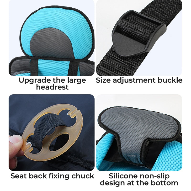 Portable Baby Safety Seat Features