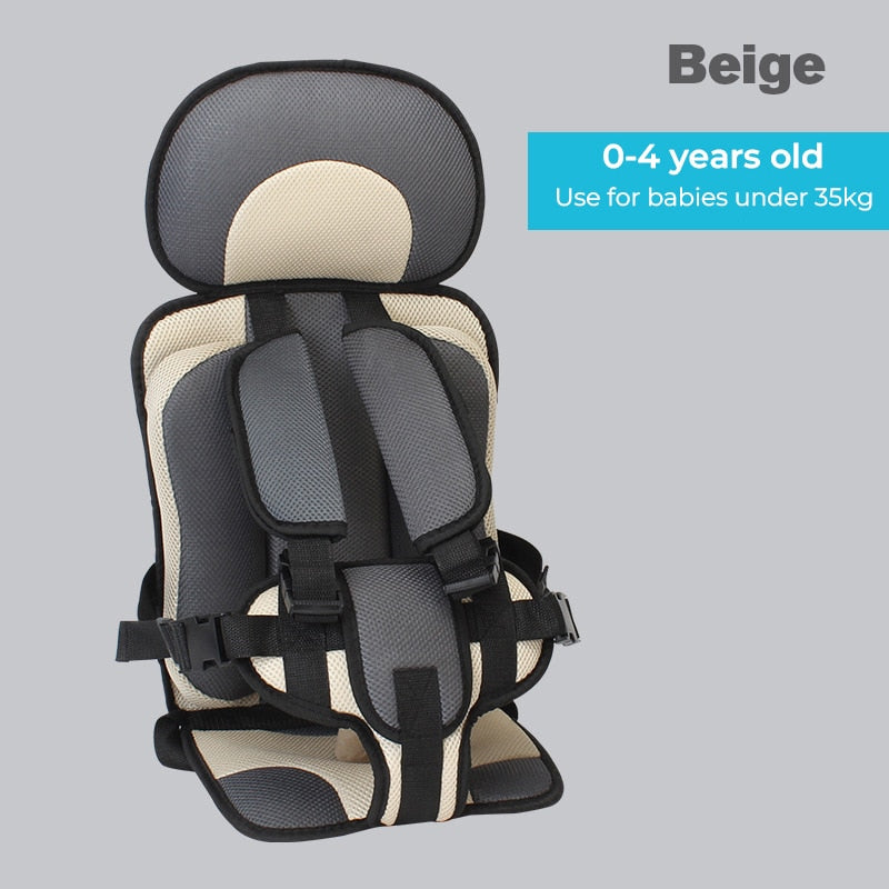 Beige Baby Safety Seat